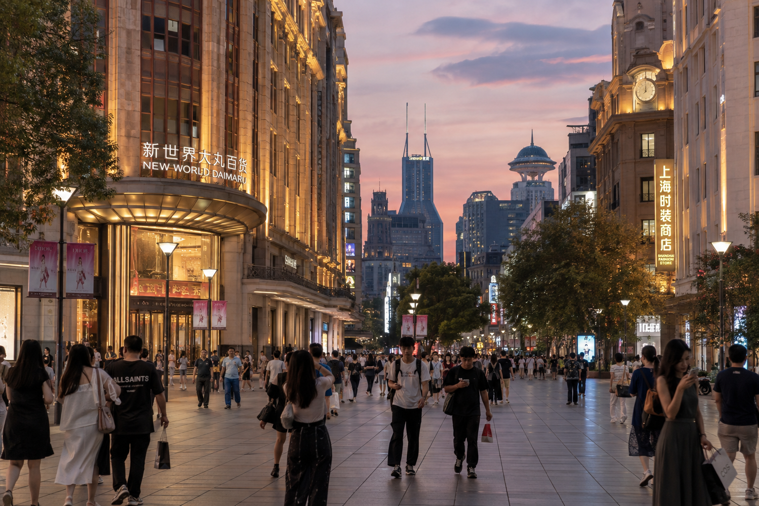 Nanjing Road Pedestrian Street