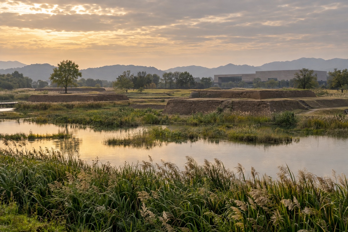 Hangzhous Großer Kanal und Liangzhu-Zivilisation