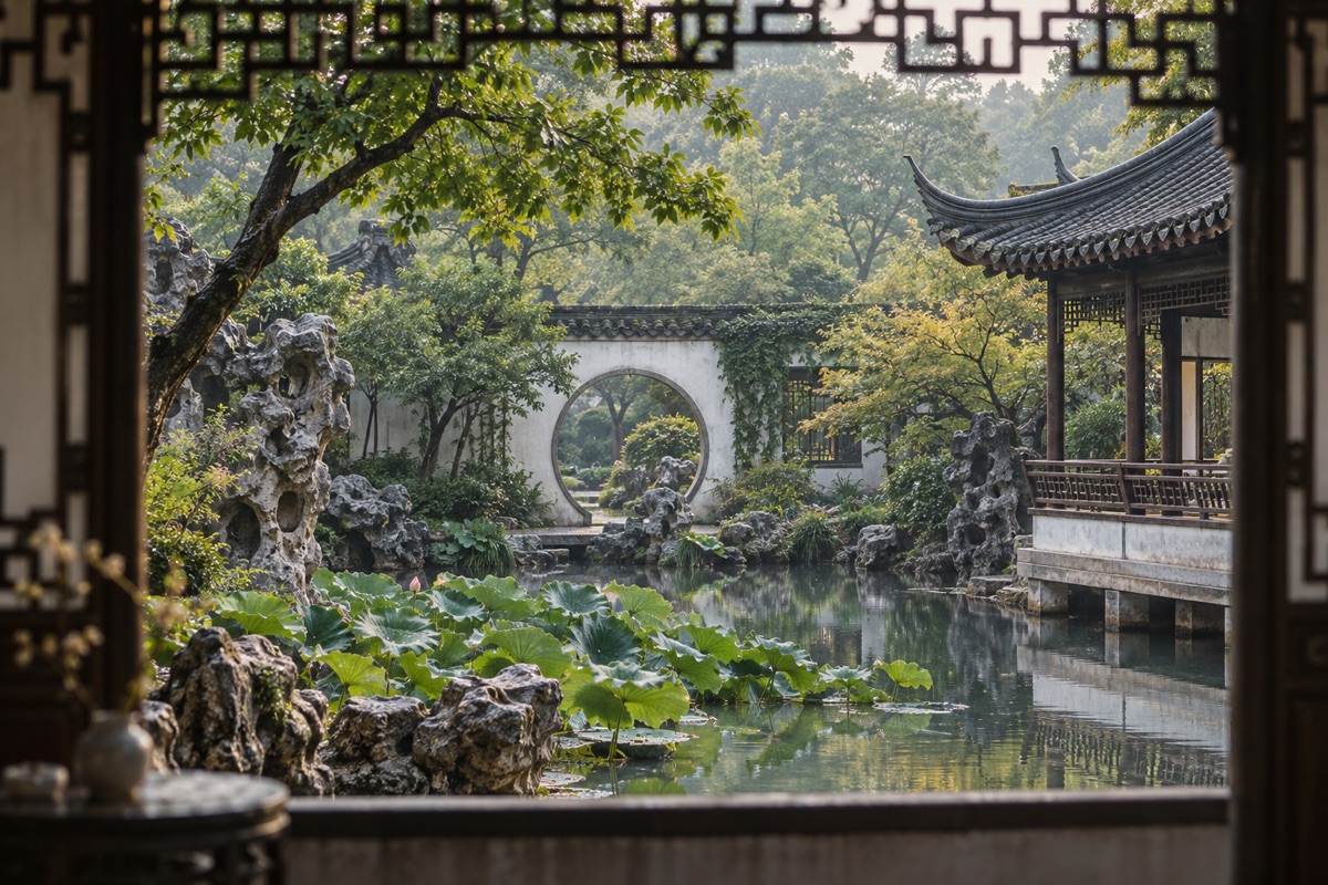Shanghai ke Taman Suzhou