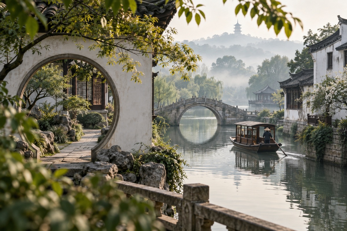 Klassisches Jiangnan: Shanghai–Suzhou–Hangzhou