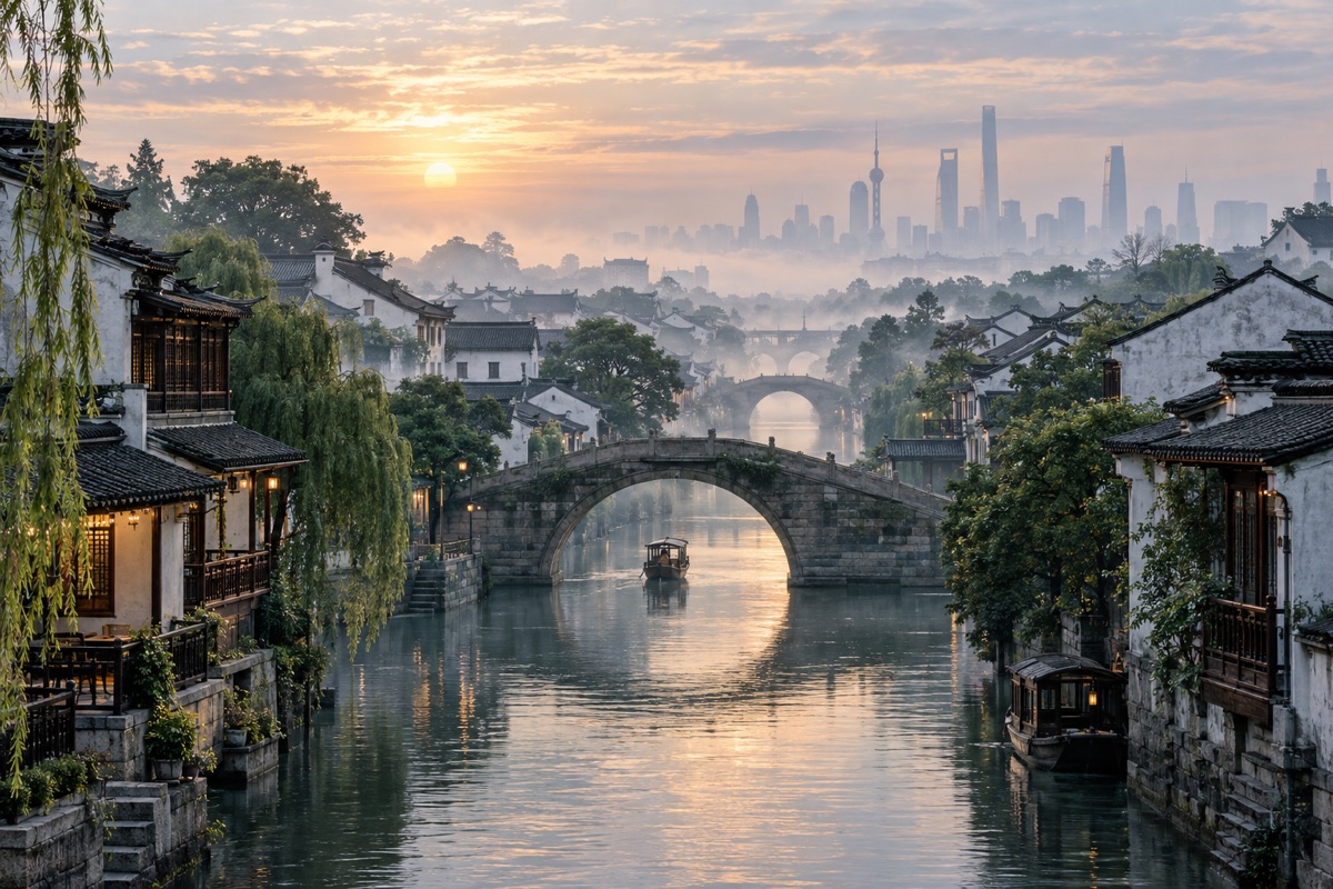 Private Jiangnan-Panoramareise